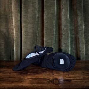 NEW Bloch Ladies Performa Stretch Canvas Ballet Shoes Split Sole Black 6.5C